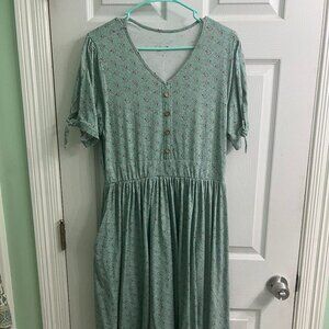 Super Cute Dresses Rainfall Rowena Dress (NON-Nursing, SIze L)
